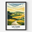Wiltshire Travel Memory Gift