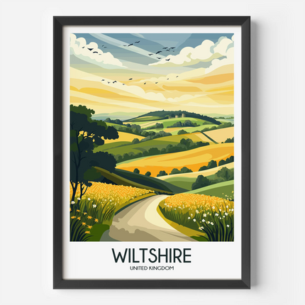 Wiltshire Travel Memory Gift