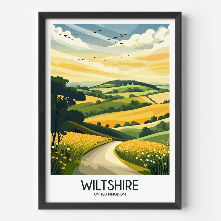 Wiltshire Travel Memory Gift