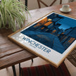 Winchester Modern Travel Poster