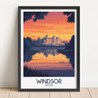 Windsor Vintage Style Print