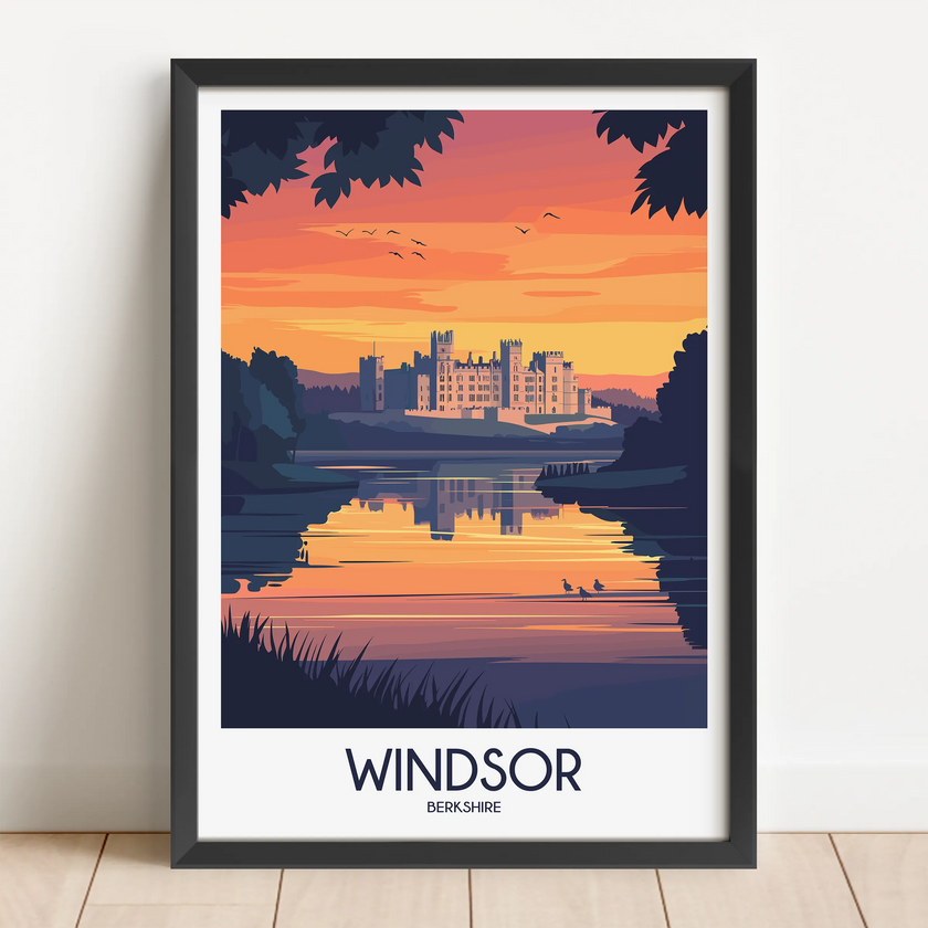 Windsor Vintage Style Print