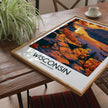 Wisconsin Destination Art Gift