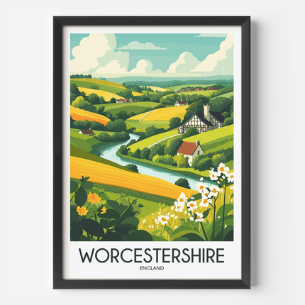 Worcestershire Gallery Quality Print