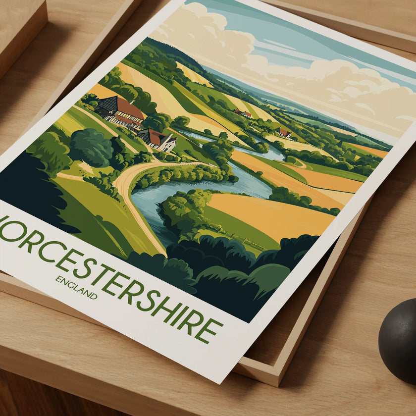Worcestershire Scenic Landscape Art