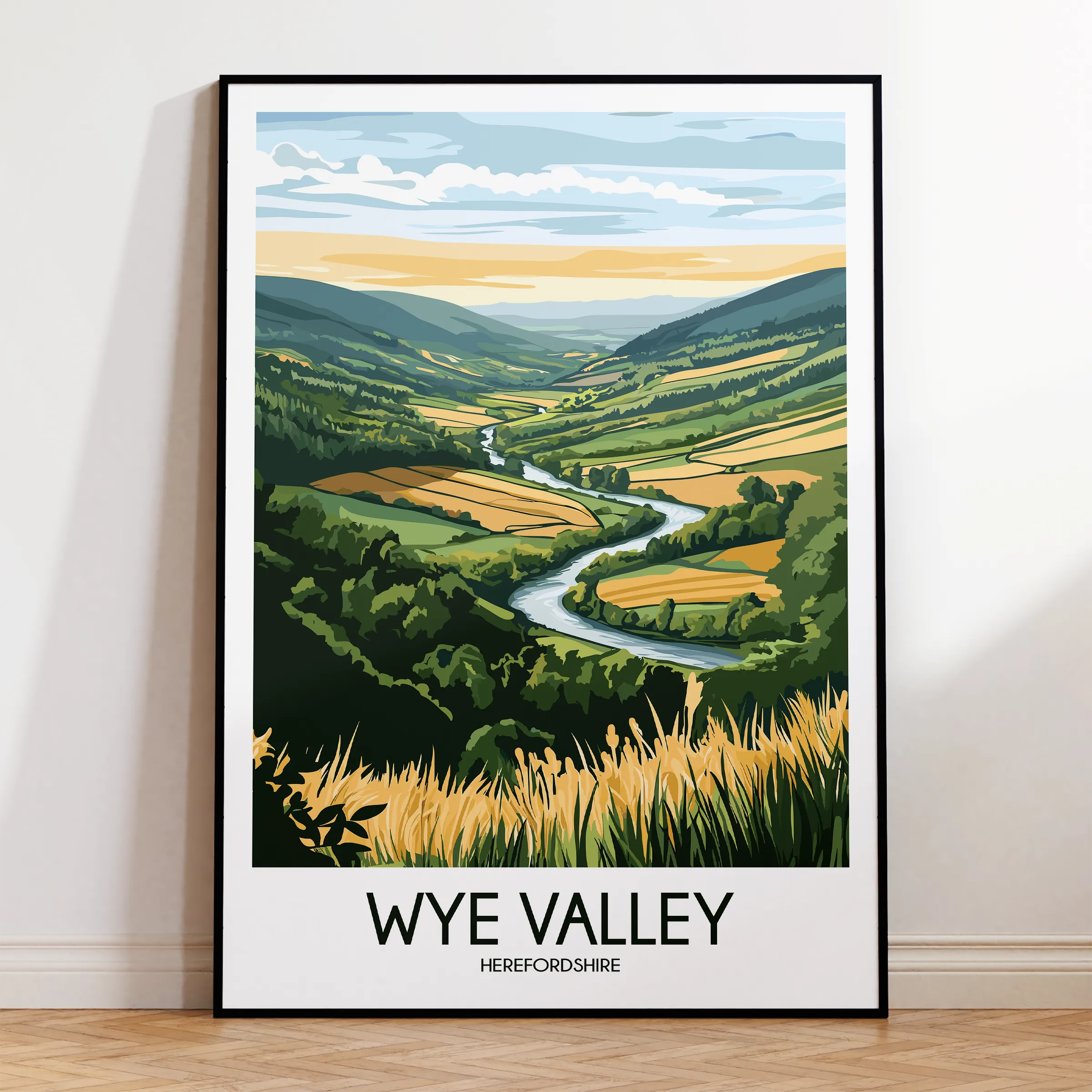 Wye Valley Destination Art Gift