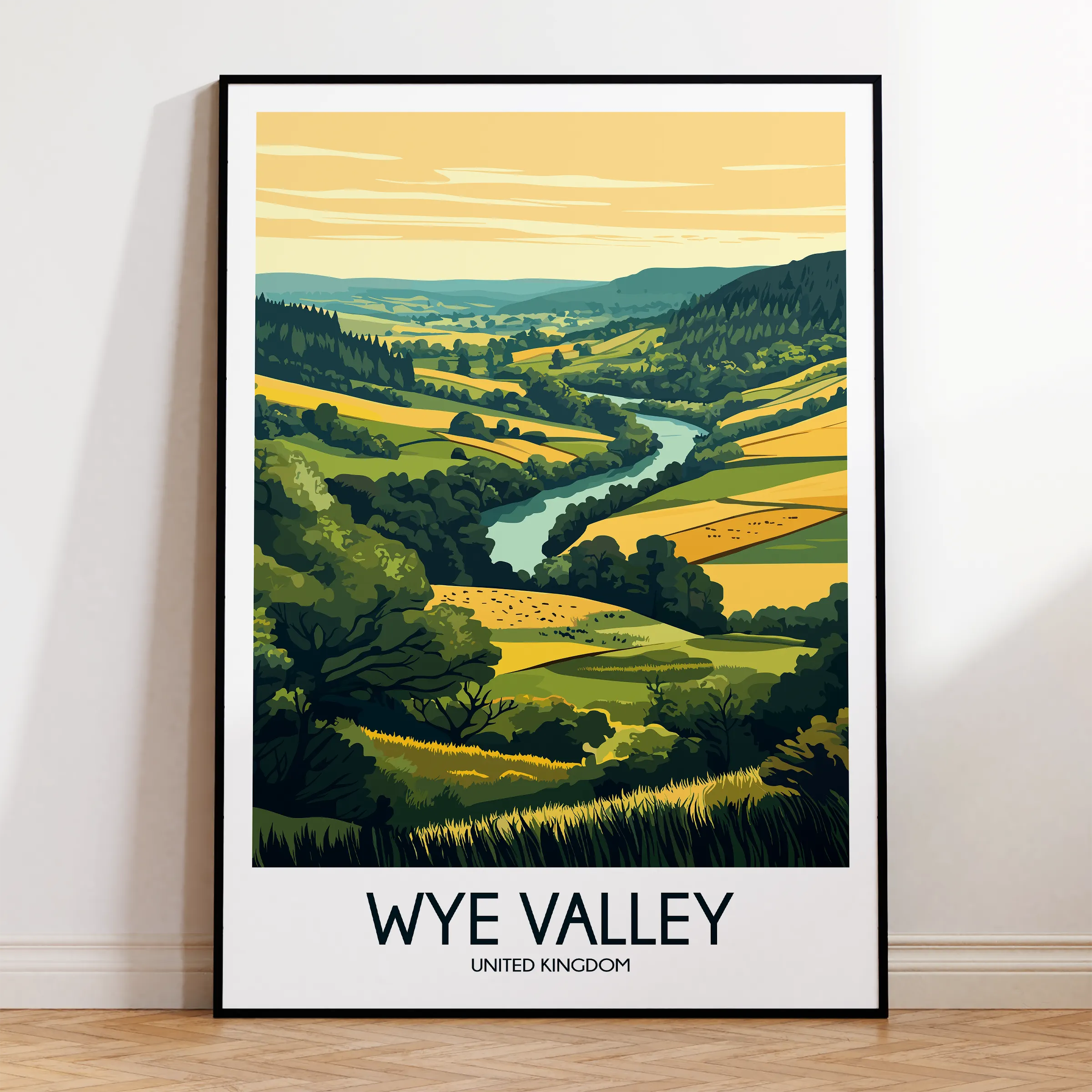 Wye Valley Gallery Quality Print
