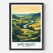 Wye Valley Minimalist Wall Art