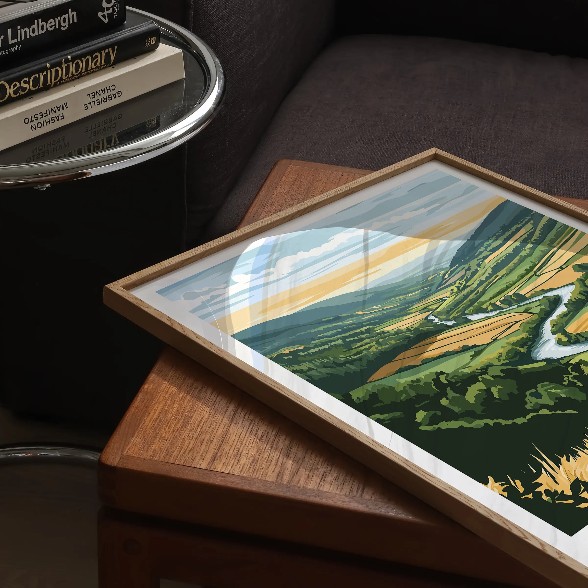 Wye Valley Scenic Landscape Art