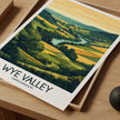 Wye Valley Scenic Landscape Art