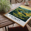 Wye Valley Souvenir Poster Print