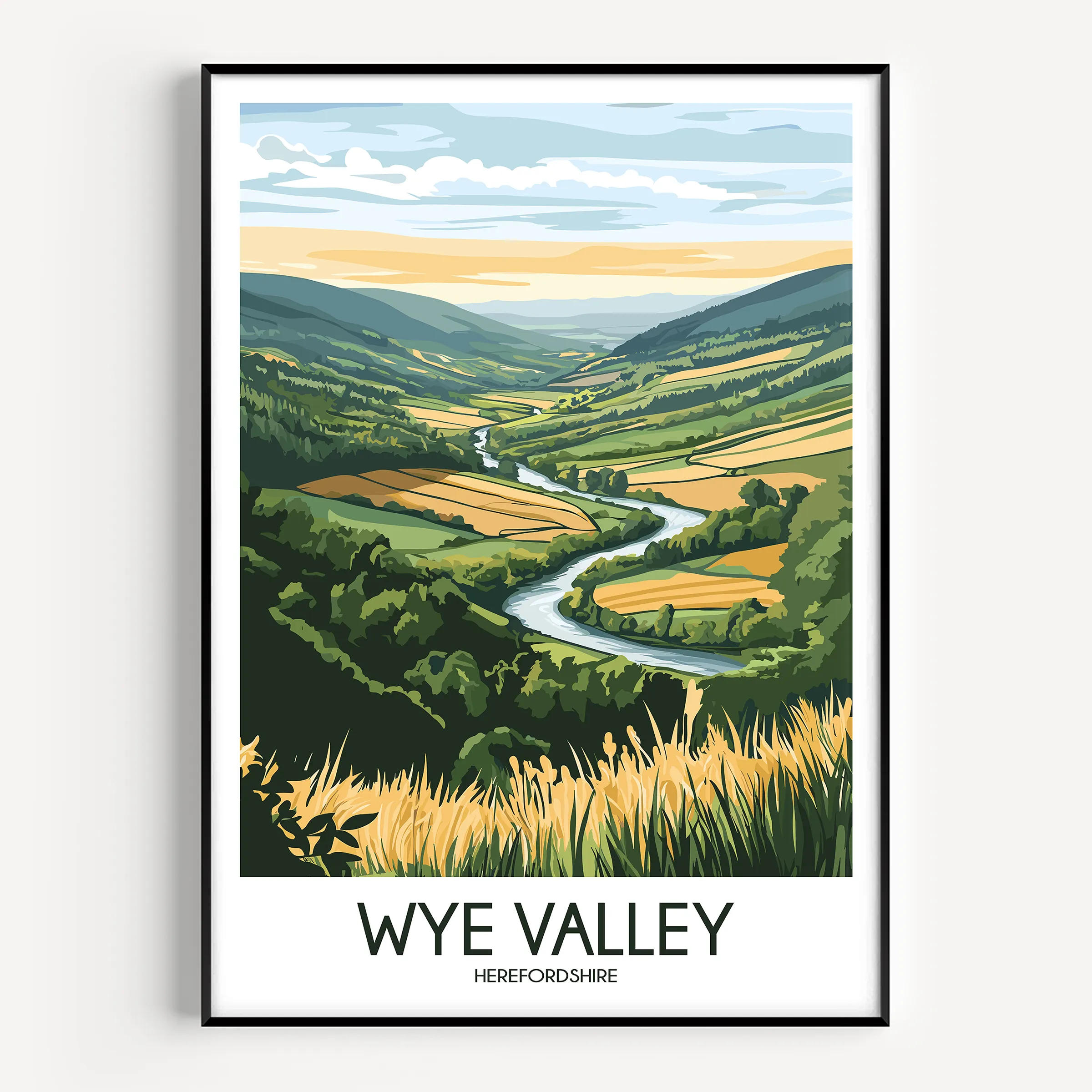 Wye Valley Travel Memory Gift