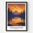Yellowstone Destination Art Gift