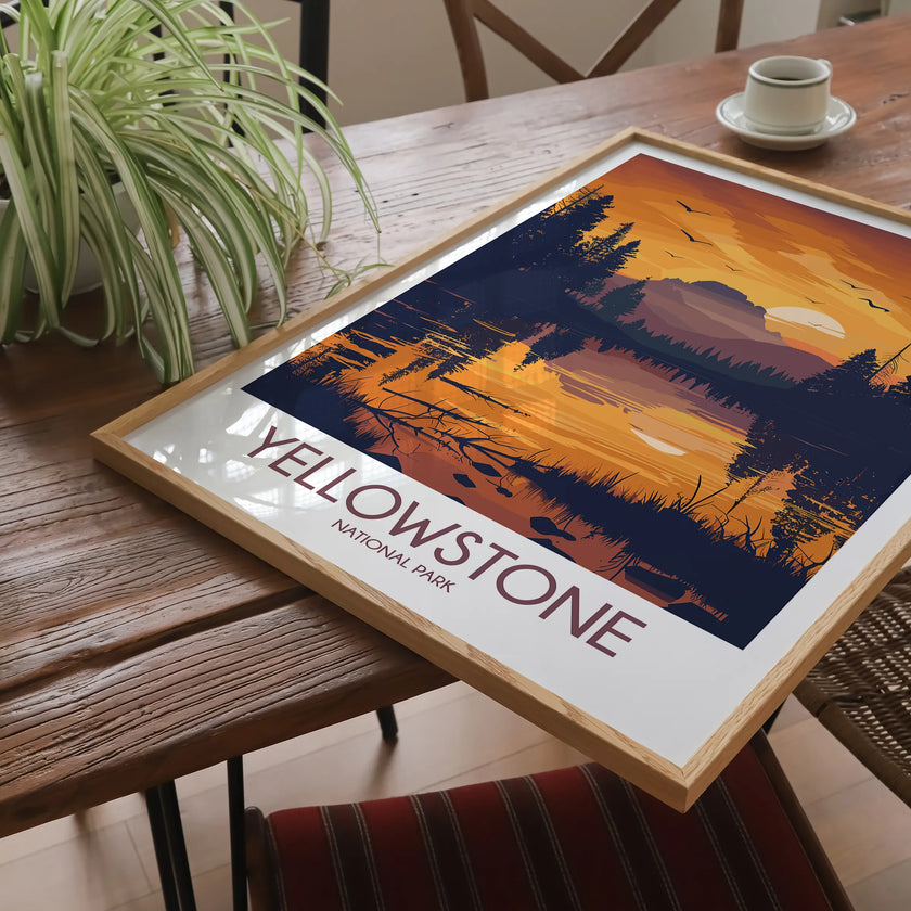 Yellowstone Travel Memory Gift