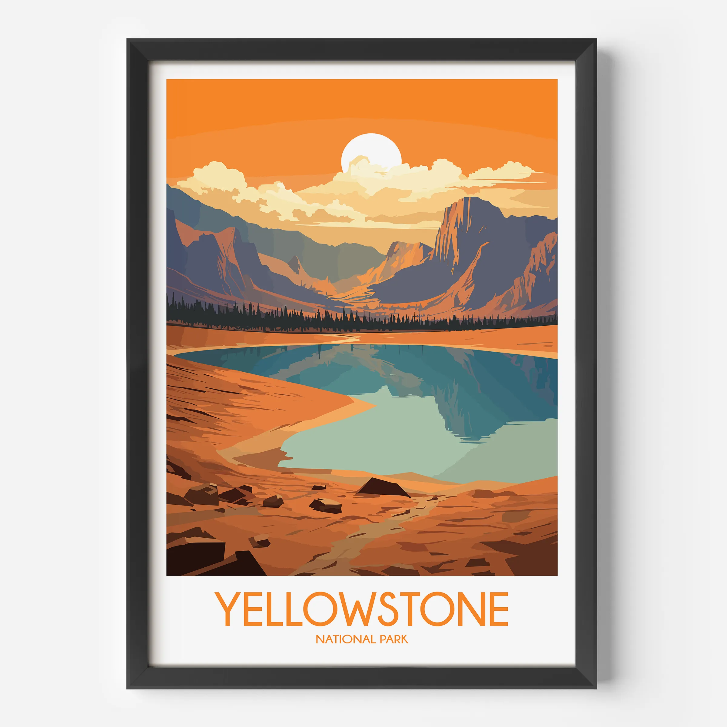 Yellowstone Travel Memory Gift