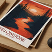Yellowstone Vintage Style Print