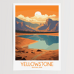 Yellowstone Vintage Style Print