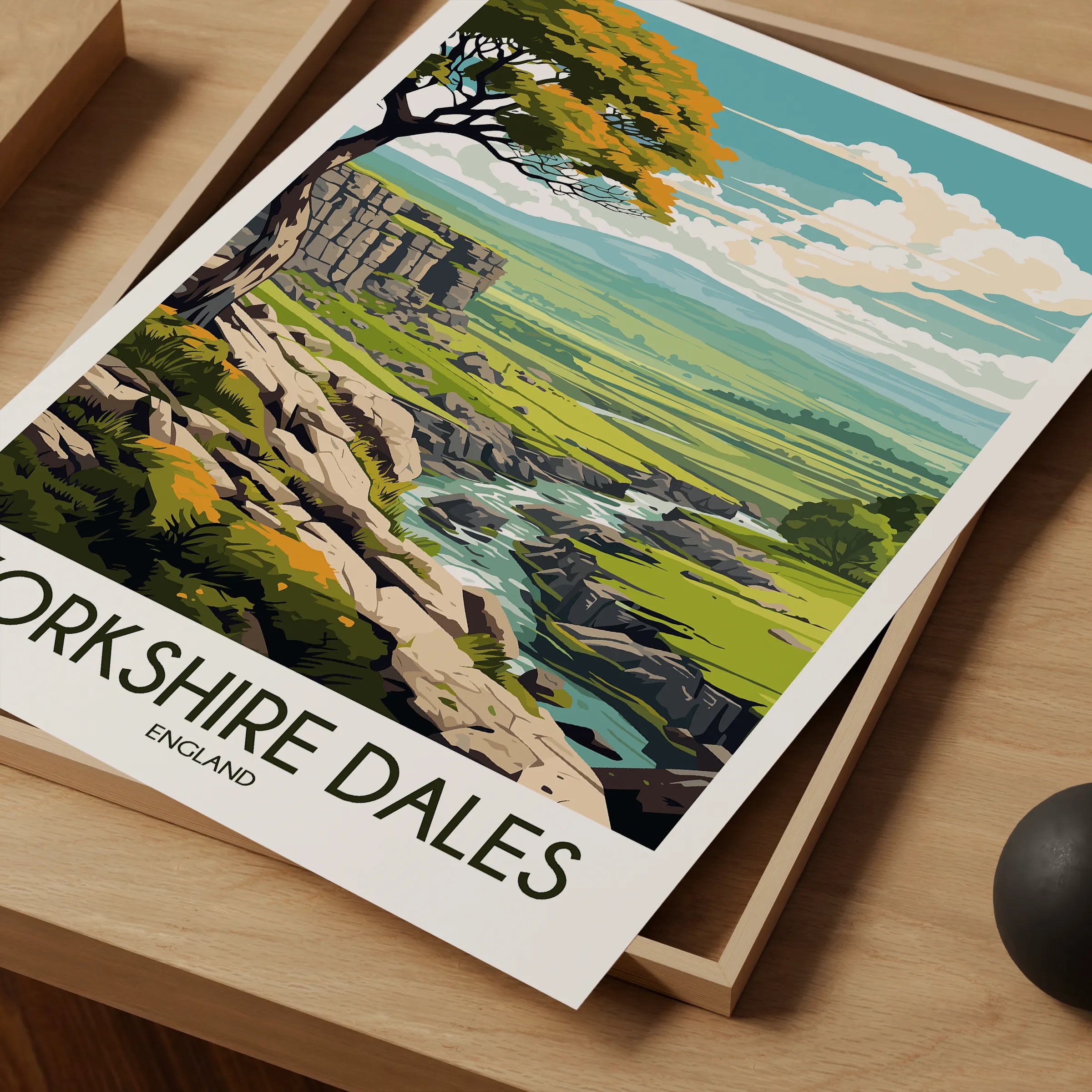 Yorkshire Dales Destination Art Gift