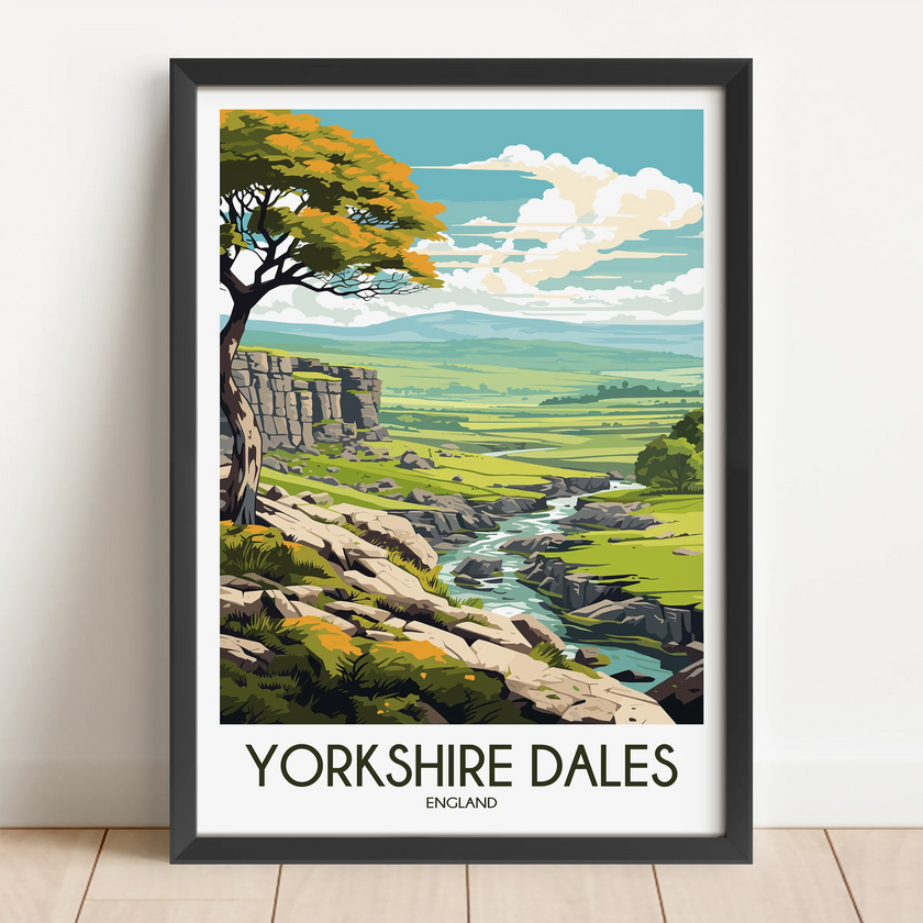 Yorkshire Dales Minimalist Wall Art