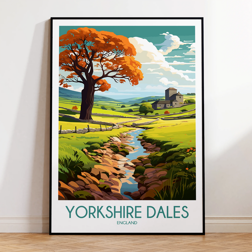 Yorkshire Dales Minimalist Wall Art