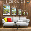 Yorkshire Dales Modern Travel Poster