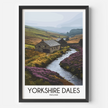 Yorkshire Dales Modern Travel Poster