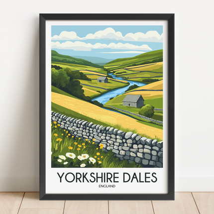 Yorkshire Dales Scenic Landscape Art