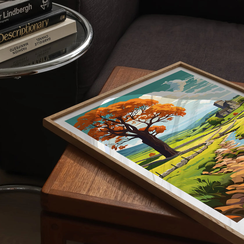 Yorkshire Dales Souvenir Poster Print