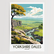 Yorkshire Dales Souvenir Poster Print