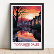 Yorkshire Dales Souvenir Poster Print