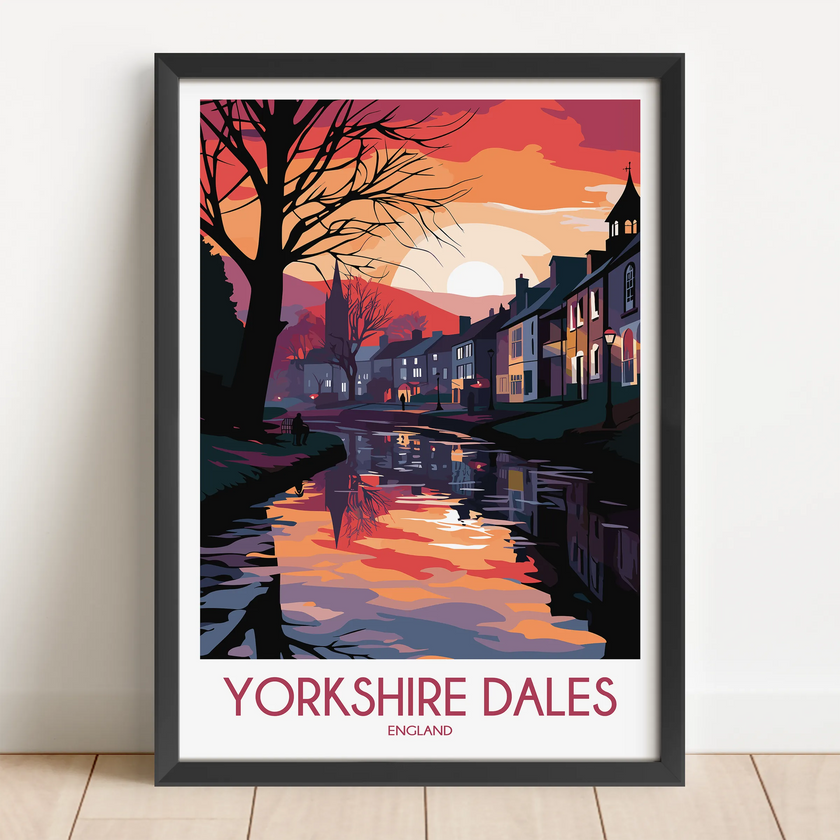 Yorkshire Dales Souvenir Poster Print