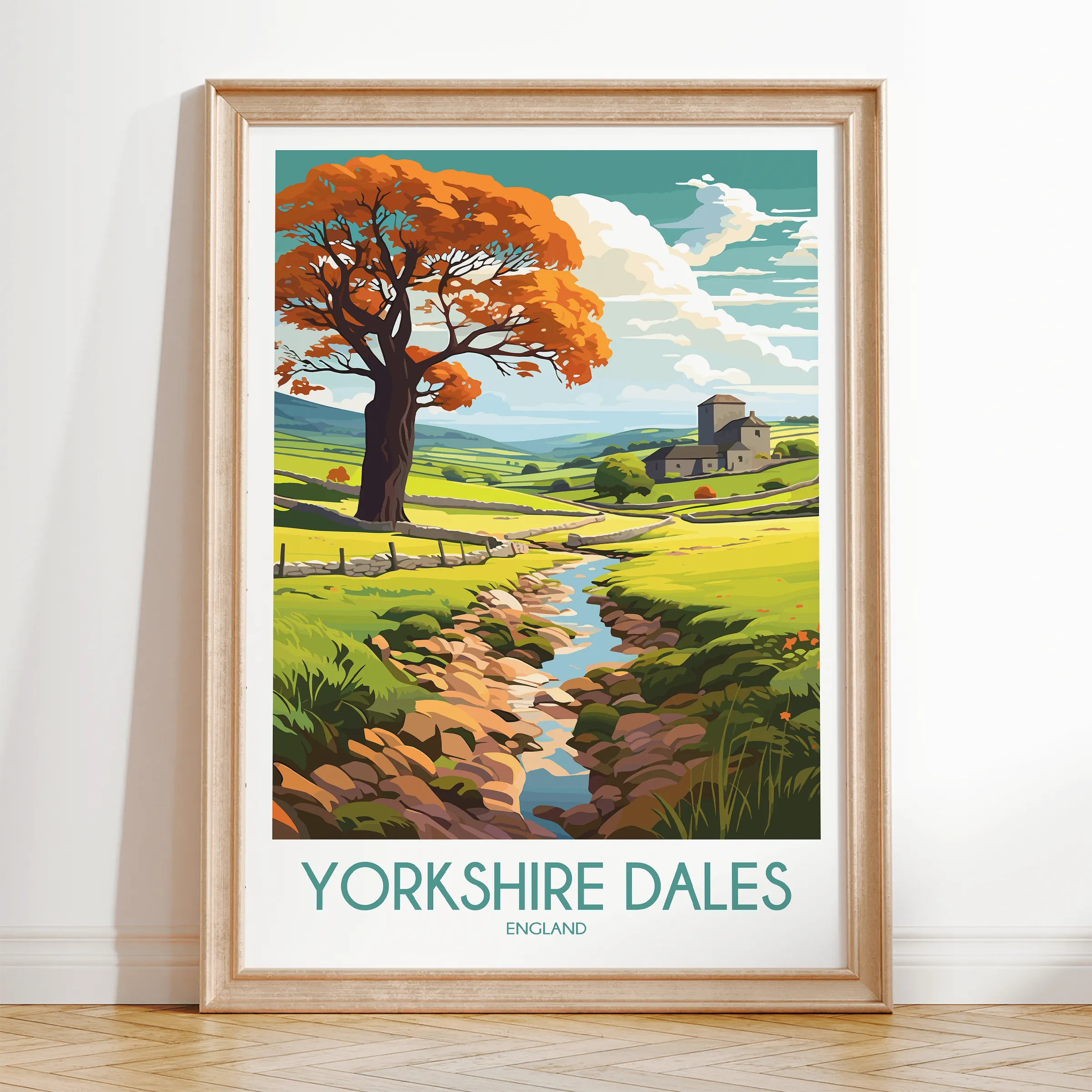 Yorkshire Dales Travel Memory Gift