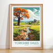 Yorkshire Dales Travel Memory Gift