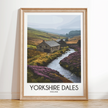 Yorkshire Dales Vintage Style Print
