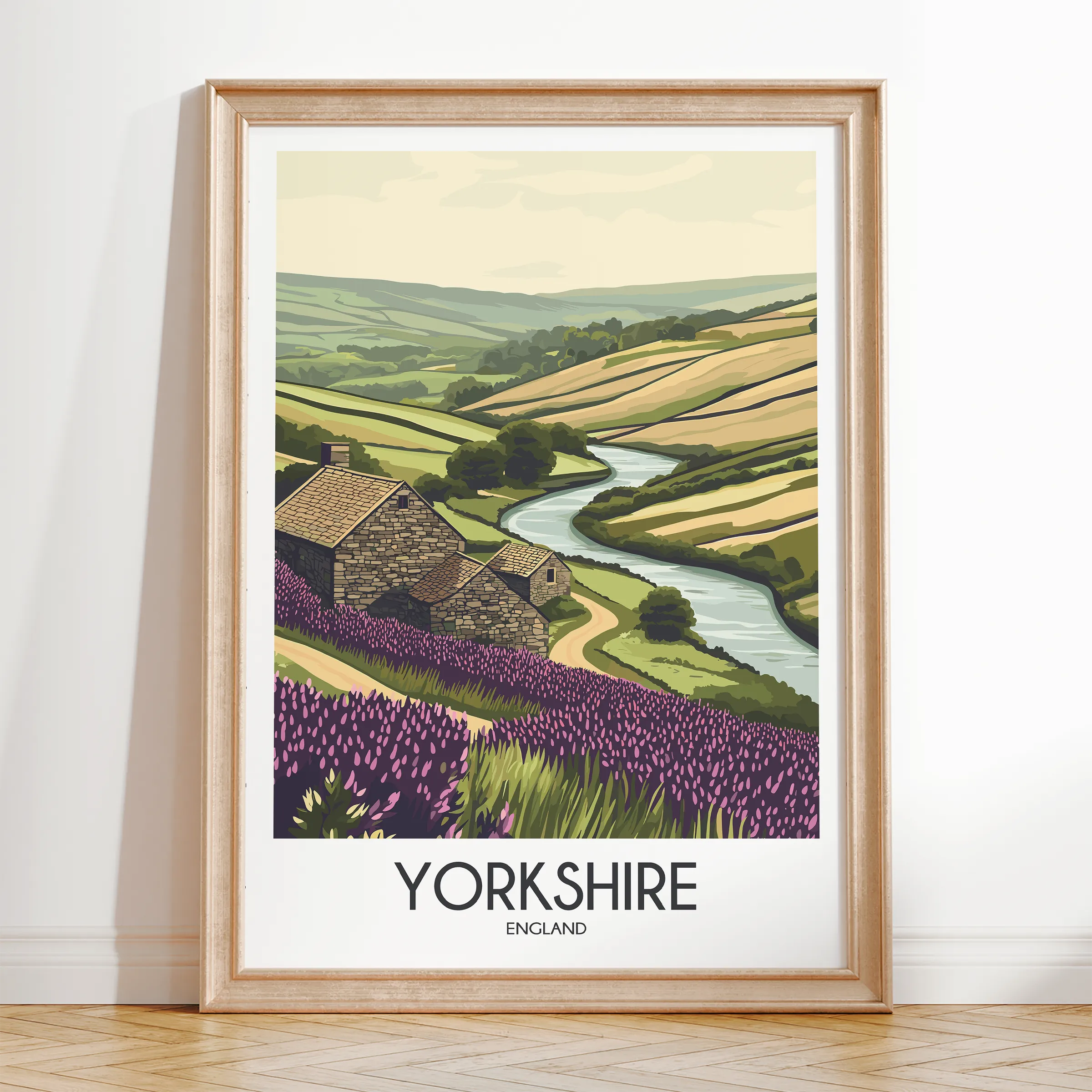 Yorkshire Destination Art Gift