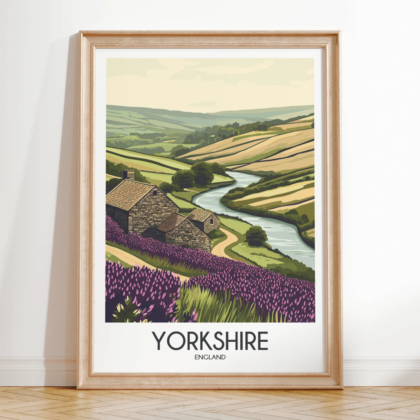 Yorkshire Destination Art Gift