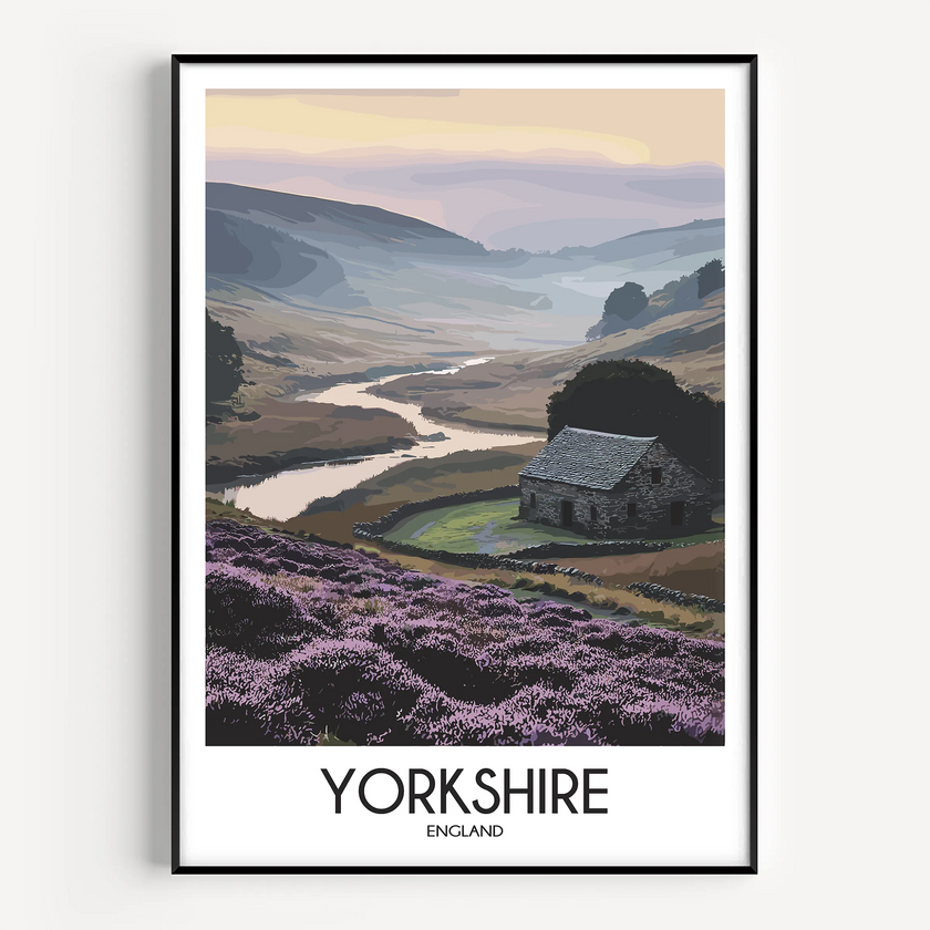 Yorkshire Destination Art Gift