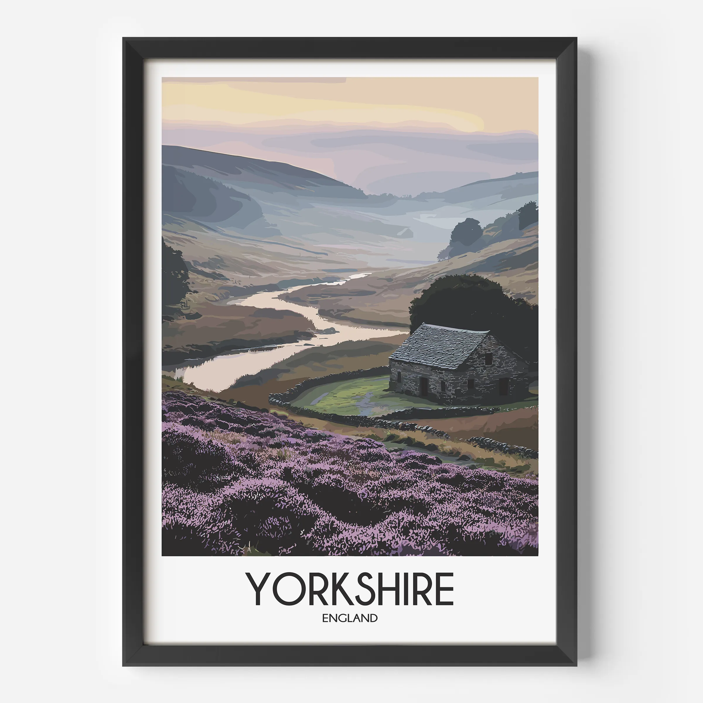 Yorkshire Scenic Landscape Art