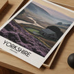 Yorkshire Souvenir Poster Print