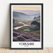 Yorkshire Vintage Style Print