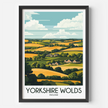 Yorkshire Wolds Scenic Landscape Art