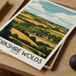 Yorkshire Wolds Travel Memory Gift