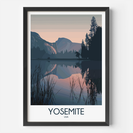 Yosemite Destination Art Gift