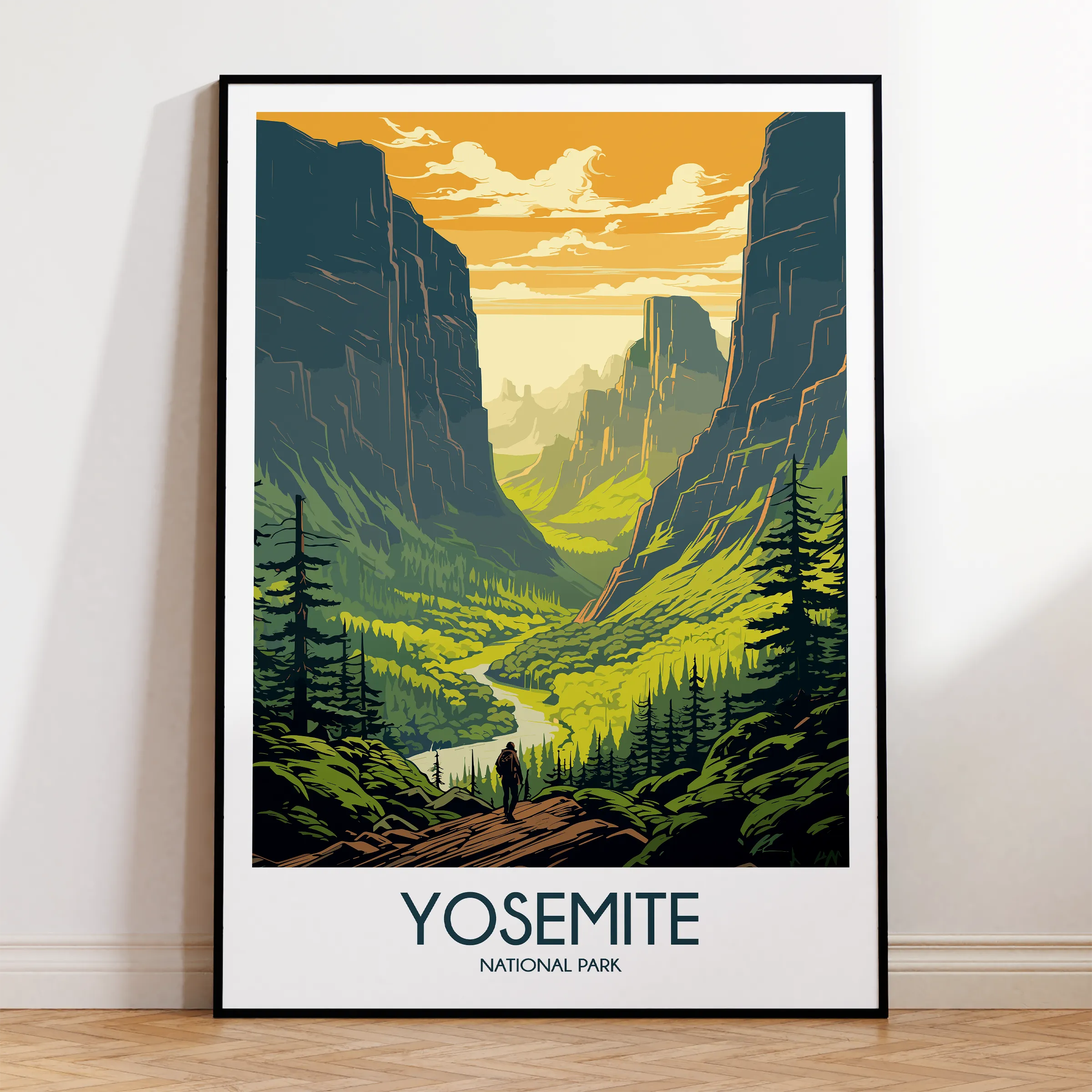 Yosemite Destination Art Gift