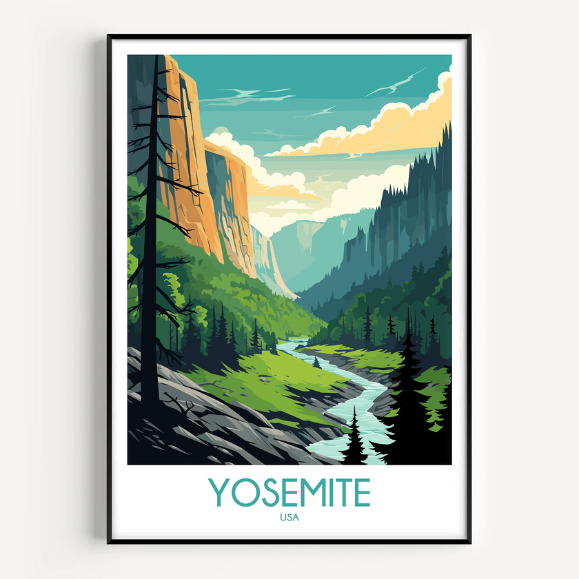 Yosemite Home Office Decor