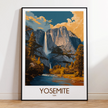 Yosemite Scenic Landscape Art