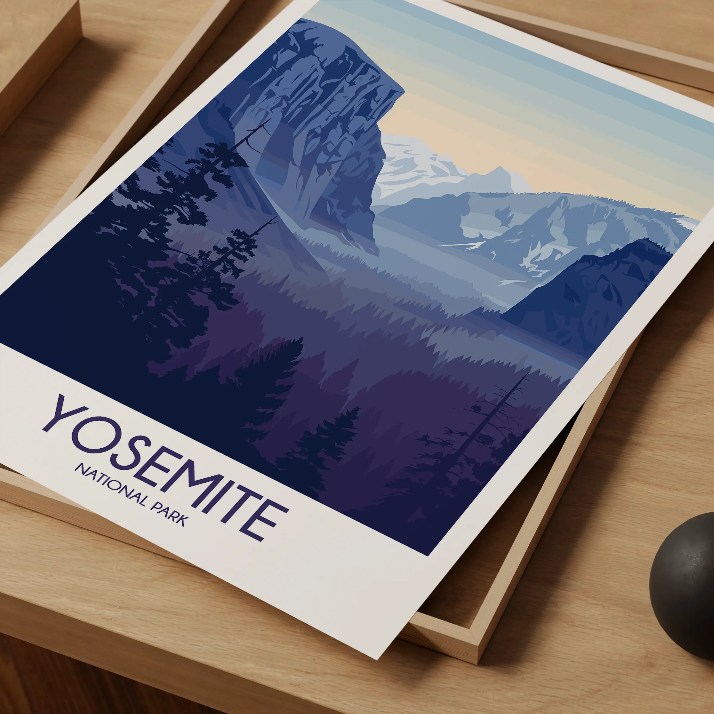 Yosemite Souvenir Poster Print
