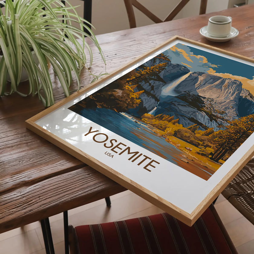 Yosemite Souvenir Poster Print