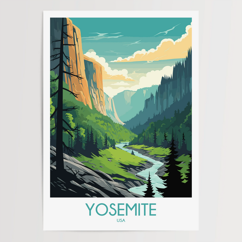 Yosemite Travel Memory Gift