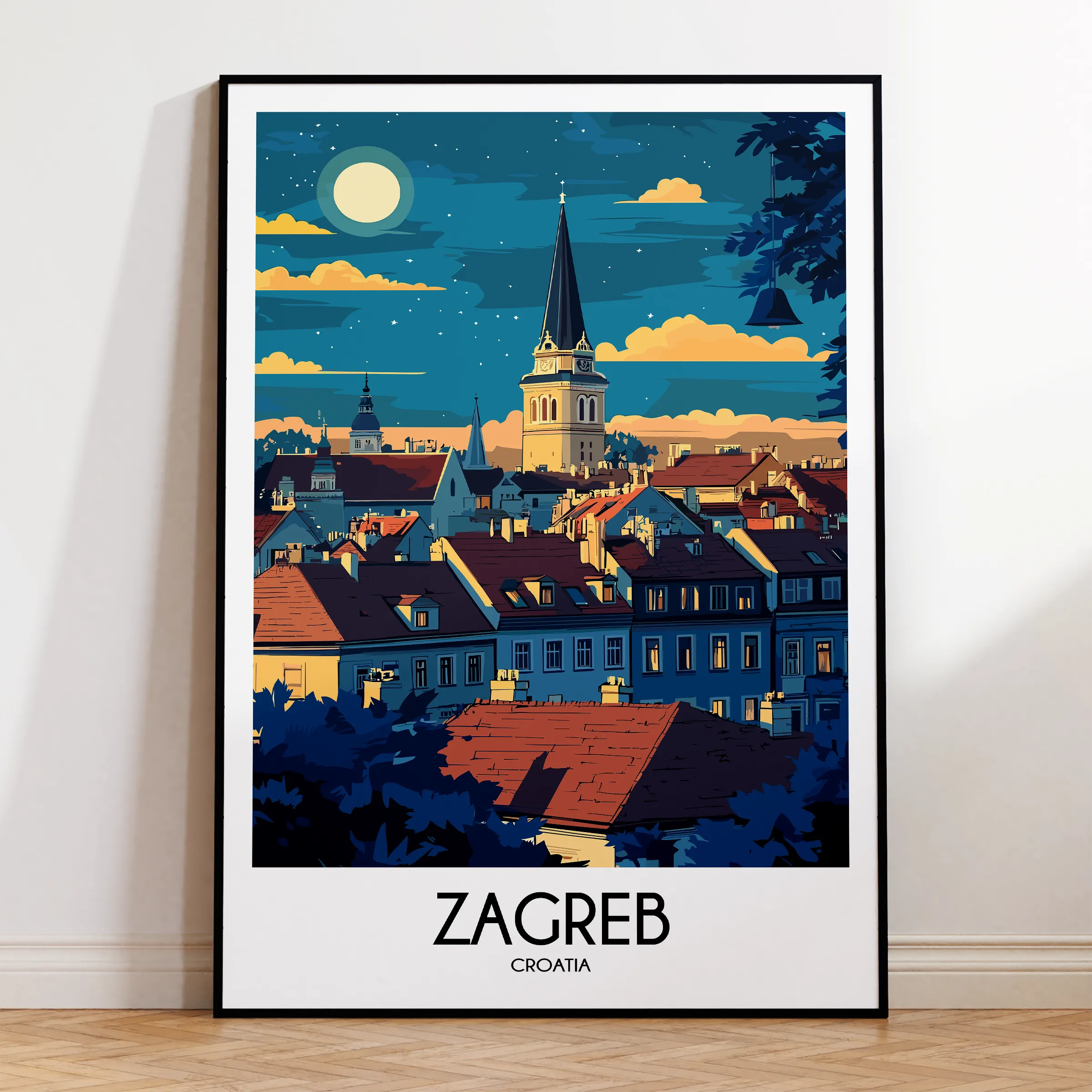 Zagreb Gallery Quality Print